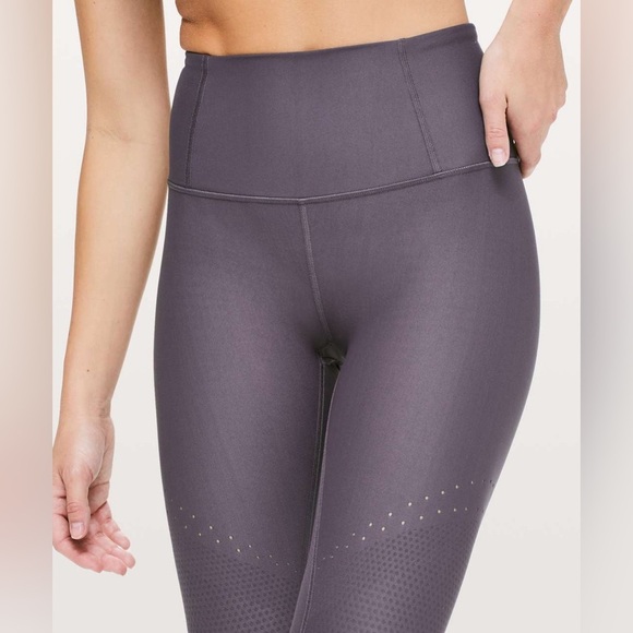 Lululemon Women’s Zoned In Tights in Moonphase Greyish Purple Size 6 - Picture 5 of 17